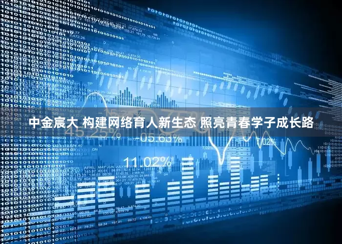 中金宸大 构建网络育人新生态 照亮青春学子成长路