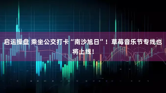 启运操盘 乘坐公交打卡“南沙旭日”！草莓音乐节专线也将上线！